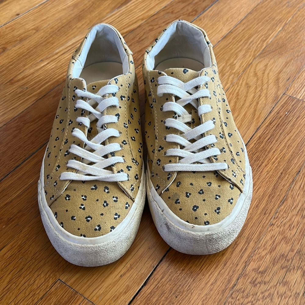 Madewell leopard print sneakers size 6.5